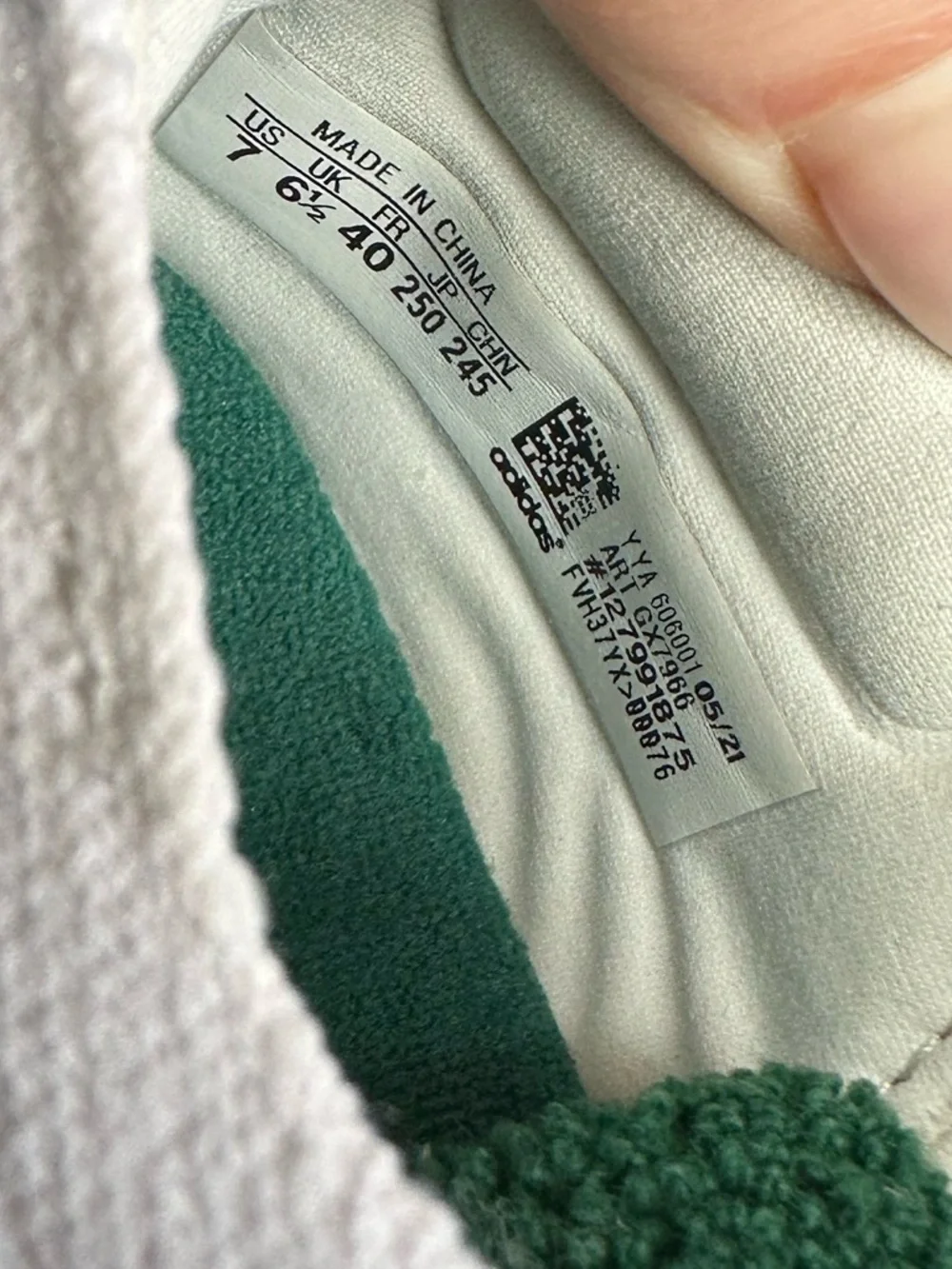 Adidas Ultraboost 21 NCAA pack University of Miami GX7966 Size 7